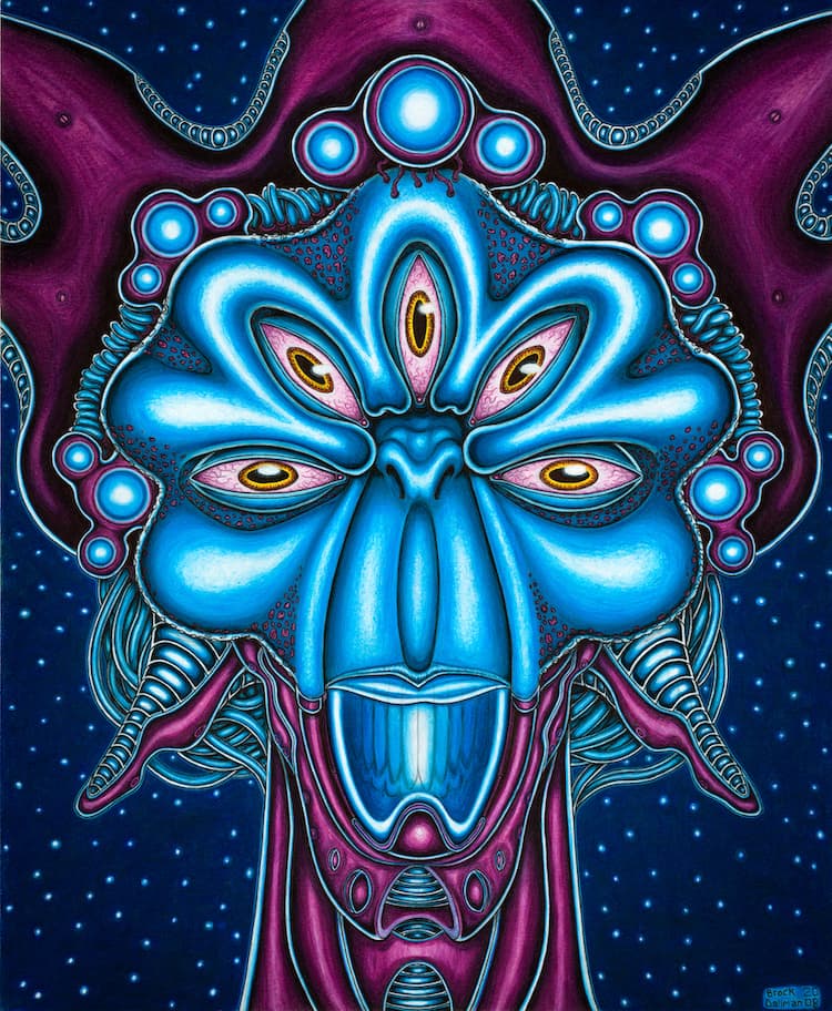 Interdimensional Being by Brock Dallman