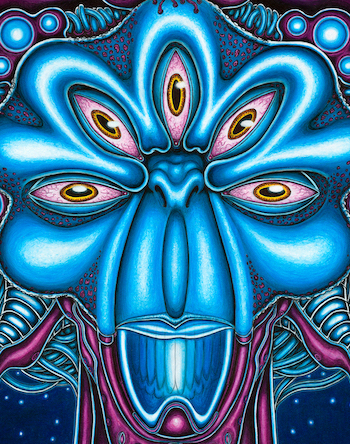 Interdimensional Being by Brock Dallman